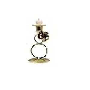 Contemporary Elegant Handmade Eco-Friendly Aluminum Candle Stand for Christmas and Wedding Home Decor - Product Image 1