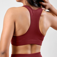 Soutien-gorge de sport léger et simple pour femme, dos nageur, lavé, écologique, séchage rapide, respirant, extensible dans quatre directions, anti-odeur, haute performance