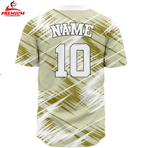 Camiseta de Béisbol Personalizada al por Mayor de Alta Calidad para Hombre - Product Image 2