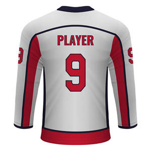 เสื้อเจอร์ซีย์เล่นฮ็อกกี้น้ำแข็งสำหรับผู้ใหญ่เสื้อกีฬาปักชื่อและตัวเลขสำหรับผู้เล่นทุกสีดีไซน์ตามสั่ง - Product Image 3