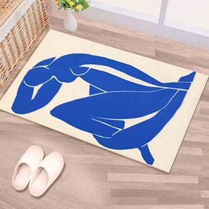 Tapis imprimé Henri Matisse Blue Nude, reproduction moderne, cadeau pour elle, tapis à poils doux - Product Image 5