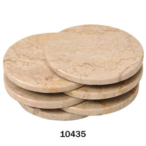 Sous-verre en marbre de qualité supérieure, artisanal indien, pour la décoration de table, la maison et la cuisine, sous-verre décoratif à vendre, fabriqué en Inde - Product Image 4