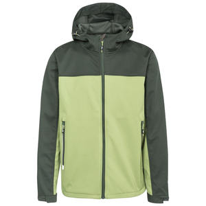 เสื้อแจ็คเก็ตซอฟต์เชลล์กันลมสำหรับผู้ชาย กันน้ำ ระบายอากาศได้ดี และออกแบบให้ให้ความอบอุ่นสำหรับกิจกรรมกลางแจ้งในฤดูหนาวทุกประเภท - Product Image 1