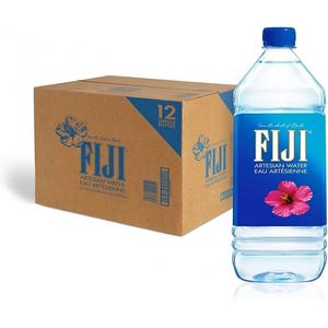 Agua Fijii PH9 Alcalina Antioxidante, Agua Mineral Natural con Gas, Botella de Plástico de 1L, 24 Meses de Duración, la Más Refrescante - Product Image 3