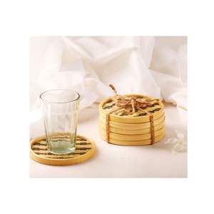 Panier de stockage en bambou écologique de taille personnalisée Récipient alimentaire décoratif unique avec marque privée - Product Image 1