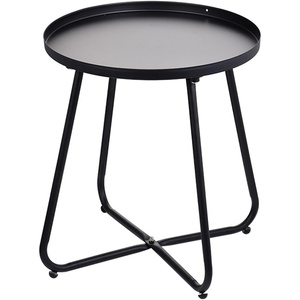 2 Tier Marble & Metal Frame Coffee Side <b>Table</b> Modern Design for Your Living Room or Lounge Space - Product Image 6
