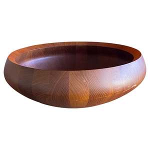 Oval Shape Natural Wooden Serving Bowl <b>Brown</b> Finished for Tableware Snacks and Dry Fruits Serving Bowl Handmade - Product Image 3