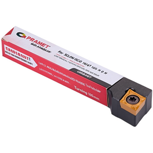 Portaherramientas de torneado izquierdo PRAMET ISO SCLCL 1616 H 09, longitud funcional 100 mm - Product Image 2