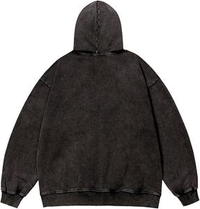 Graphic Hoodies Oversized Lightning Streetwear Vintage Hoodie Y2k Hooded Sweatshirt Pullover Unisex Hoodies pour homme, 100% Cotton - Product Image 5