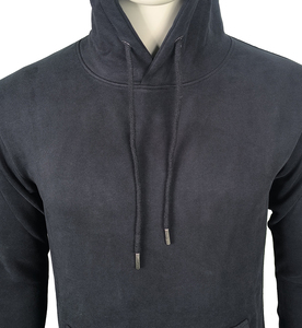 Sweats à capuche de haute qualité Logo de broderie personnalisé Sweat à capuche pour hommes surdimensionné Sweat-shirt vierge Pull à capuche en polaire du fournisseur BD - Product Image 4