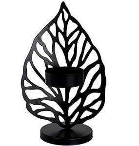 Portavelas estándar o velas cónicas. Candelabros altos delgados con diferentes. Le da una atmósfera sutil y elegante - Product Image 2