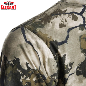 <b>Men's</b> <b>Thermal</b> Short Sleeve Compression Athletic Base Layer Top Camo Shirt Lightweight Winter Hunting Gear Realtree Camo Shirts - Product Image 6