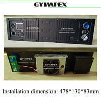 Amplificateur de classe D 1200 W 4 ohms, amplificateur de son professionnel personnalisé, module d'amplificateur de subwoofer haute puissance, équipement audio
