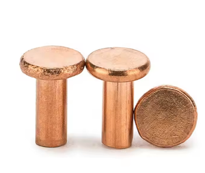 Remaches sólidos de alta calidad <span class=keywords><strong>para</strong></span> <span class=keywords><strong>frenos</strong></span> de cabeza plana <span class=keywords><strong>y</strong></span> forros de embrague - Product Image 2