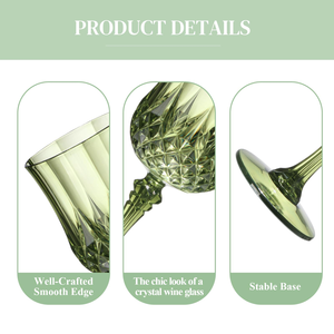 Calici in Vetro Cristallino Retrò Personalizzati per Eventi e Feste, <span class=keywords><strong>Bicchieri</strong></span> <span class=keywords><strong>Vintage</strong></span> per Vino per Ricevimenti di Nozze - Product Image 3