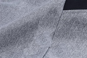 Survêtements solides à puces élégantes de haute qualité pour la conception OEM unisexe vêtements de sport d'hiver décontractés Logo imprimé 100% coton - Product Image 4