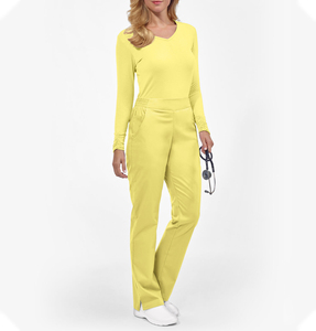 Nouveau Top qualité infirmières uniformes hospitaliers soins infirmiers best-seller respirant gommages pantalons uniformes 2023 femmes gommage pantalons uniformes - Product Image 5
