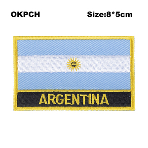 Parches bordados con bandera de Kenia, transferencia de hierro rectangular para coser sarga para sombrero, aplicaciones de ropa para uso en el jardín del hogar - Product Image 5