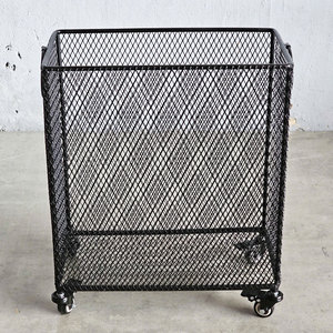 Estante de Almacenamiento Móvil para Baño de Estilo Industrial Moderno KPT68023, Marco de Hierro con Recubrimiento en Polvo, Acabado de Aluminio y Acero Inoxidable, para Esquina - Product Image 4