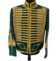 Uniforme personnalisé Hussar Pelisse Veste Écossais Hussar Napolitain Hommes Vestes