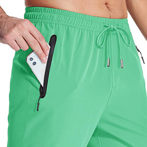 กางเกงผู้ชายกางเกงถักมีกระเป๋าของผู้ชายกางเกงออกกำลังกายที่มีคุณภาพสูงเอวยางยืดผ้าฝ้ายหนาทรงแบ็กกี้ผู้ชาย - Product Image 2