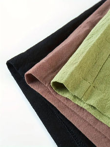 Quickdry 100% Material de algodón Pantalones cortos de mujer Logotipo personalizado Impresión Streetwear Estilo Pantalones cortos sólidos Cierre de cordón - Product Image 5