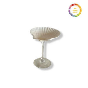 Coquille de mer tasse à boire conque naturelle coquille gobelet à la main océan Style tasse décorative Unique côtier plage Bar accessoires - Product Image 4