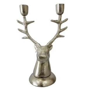 Wholesale Bulk Wedding Decorative Candle Stand Nickel Finishing Latest Design Candle Pillar Holder Handmade Customized - Product Image 6