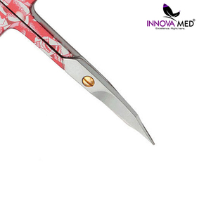 กรรไกรตัดหนังกำพร้าสแตนเลสมืออาชีพที่มีความแม่นยำสำหรับการสร้างและตัดแต่งขนและทำความสะอาดหนังกำพร้าที่ถูกต้องเป็นมิตรกับสิ่งแวดล้อม - Product Image 6