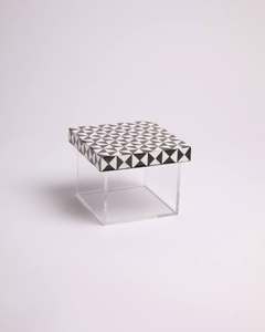 Caja de Acrílico para Regalos con Tapa con Incrustaciones de Nácar, Hecha a Mano, Ramadán Mubarak, Tamaño Personalizado para el Hogar, Marco de Madera de Lujo - Product Image 6