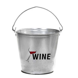 ถังน้ำแข็งสแตนเลสและอ่างเครื่องดื่มสำหรับงานปาร์ตี้ทำมือส่งตรงจากโรงงาน1 3L โลหะพร้อมโลโก้ - Product Image 4