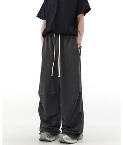 2026 pantalons de jogging de sport décontractés pour hommes avec motif rayé incurvé coupe droite élégant et confortable - Product Image 3