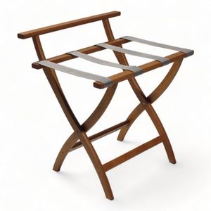 Portaequipajes de madera sostenible para hoteles ecológicos diseñados para complementar temas de decoración interior natural - Product Image 2