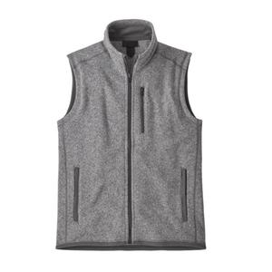 <b>Men's</b> Custom Logo Embroidery Polar <b>Fleece</b> <b>Vest</b> Breathable Canvas Waistcoat Warm Winter Sleeveless Outdoor Clothing-Wholesale - Product Image 5