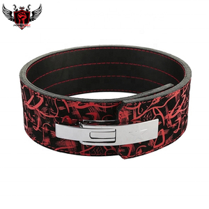 เข็มขัดหนังวัวหนา13มม. สีล้วน,เข็มขัดยกน้ำหนักเข้ายิมเข็มขัดยกน้ำหนักมีหัวเข็มขัดยกน้ำหนัก - Product Image 3