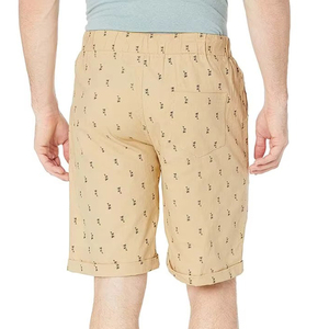 Venta al por mayor pantalones cortos de Hip Hop para hombre liso teñido logotipo personalizado de alta calidad ligero personalizado Color tela impermeable transpirable - Product Image 6