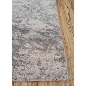 พรมขนสัตว์ผสมไหมไผ่ถักมือสีน้ำตาลเบจ ลายแบบนามธรรม สำหรับตกแต่งบ้าน ห้องโถง แนวคิดความโกลาหล พรมจาอีปุร์ รุ่น US Esk-407(Dp) - Product Image 4