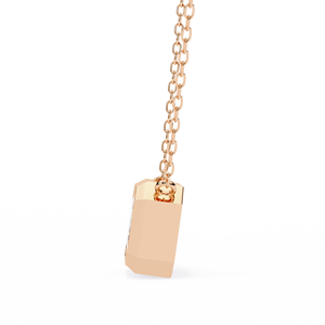 สร้อยคอทองคำ14K & 18K ปรับแต่งได้พร้อมเพชรปลูกในห้องทดลองที่ได้รับการรับรองจาก IGI VVS VS - Product Image 3