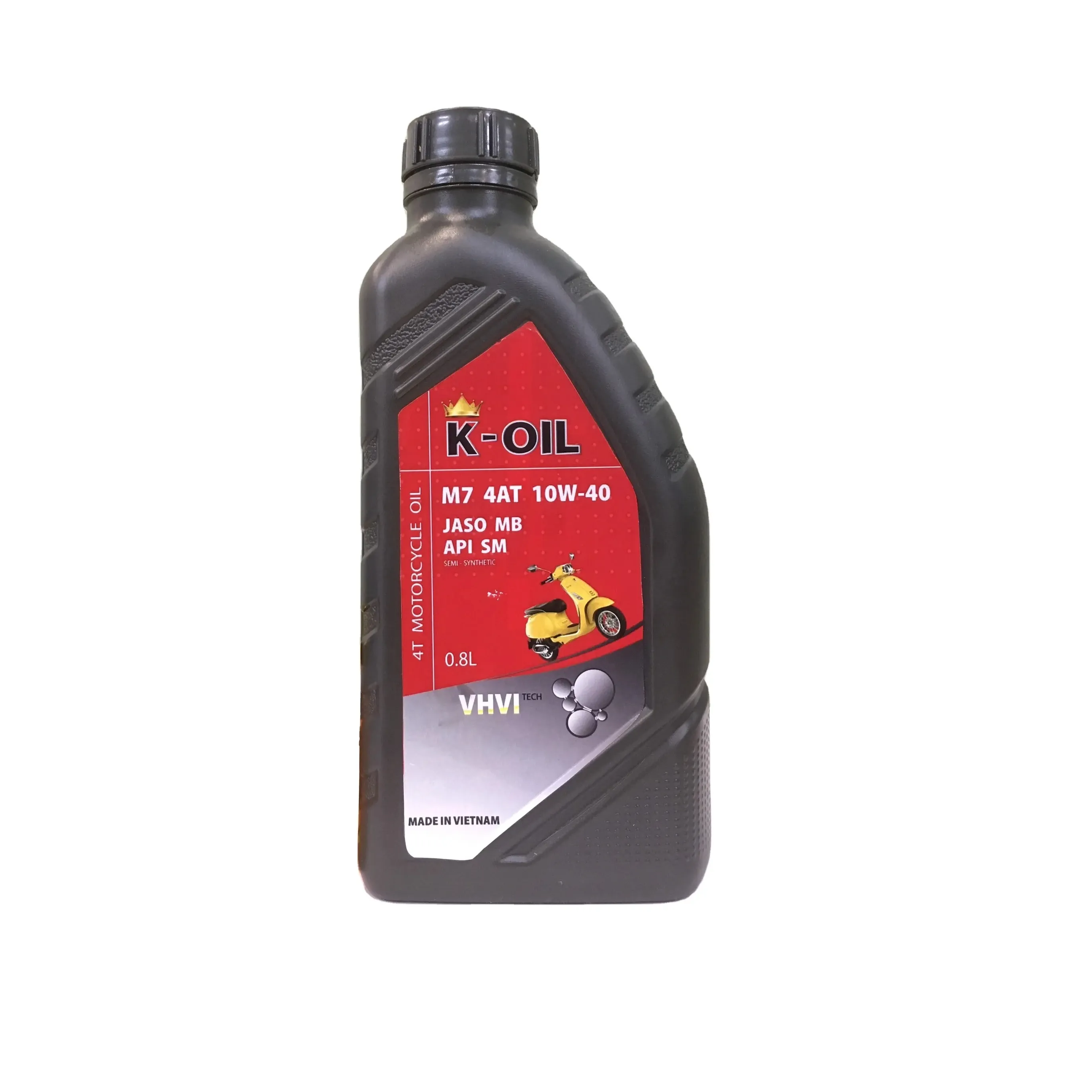 Fábrica en Vietnam K-Oil M7 4AT aceite de motor API SM JASO MB 10W-40 Transferencia de potencia máxima aceite de motor altamente recomendado