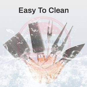 Juego de cuchillos de queso de acero inoxidable con mango de madera Premium para uso doméstico y restaurante Juego de cuchillos de queso de 5 piezas - Product Image 6