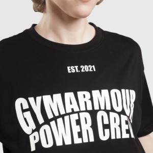 เสื้อยืดอีส มอชั่น เจอร์ซีย์สีดำ ผ้าฝ้าย 100% สำหรับออกกำลังกาย - Product Image 6