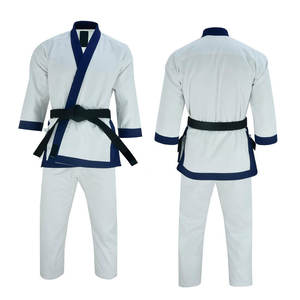Uniformes de Entrenamiento de Karate y BJJ de Color Sólido, Ligeros, de Poliéster/Algodón, de Secado Rápido y Transpirables - Product Image 4