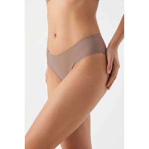 Dikissiz Dusuk Bel Kulot - Ten - Ten - Product Image 2