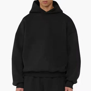Nouveaux Sweats à Capuche Hiver 2025 Unisexe Haute Qualité Printemps Automne Hiver 100% Coton Polaire avec Poche et Impression Personnalisée par Décharge - Product Image 2