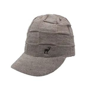 Knit Visor Beanie