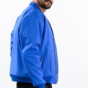 Nuevo diseño de alta calidad de logotipo personalizado al por mayor chaqueta de bombardero Negro | Chaqueta de bombardero de los hombres para los hombres de alta calidad - Product Image 4