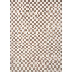 Alfombras de Lana Zuri Ivory, Anudadas a Mano, con Patrones Geométricos y Abstractos, Alfombras Grandes para Habitaciones en 3D, AKWL-1791 para Uso Doméstico - Product Image 1