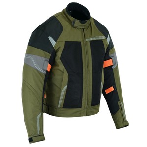 Top Best CE Approved Motorcycle Jacket Removable Armor Unisex Windproof Printed Cordura Summer Motocross Racing Reflective - Product Image 4