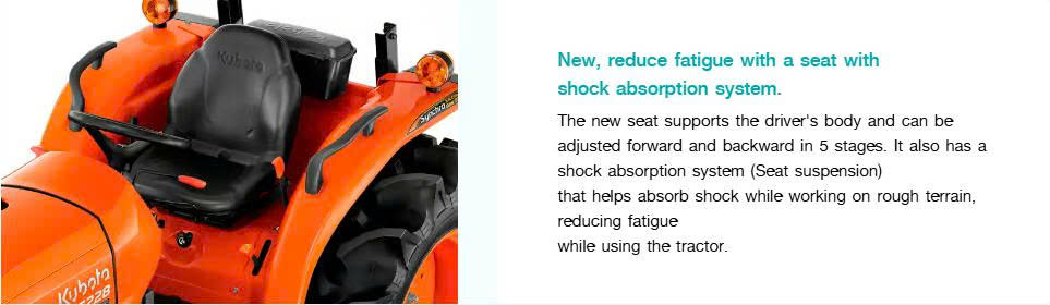 Kubota L 5228 Wheel Tractor - High Quality 4WD Diesel Engine
