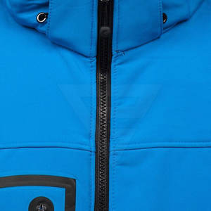 2022 chaquetas impermeables de concha suave para hombre, abrigos con capucha de lona con cuello levantado para primavera e invierno, ropa informal sólida para hombre - Product Image 5